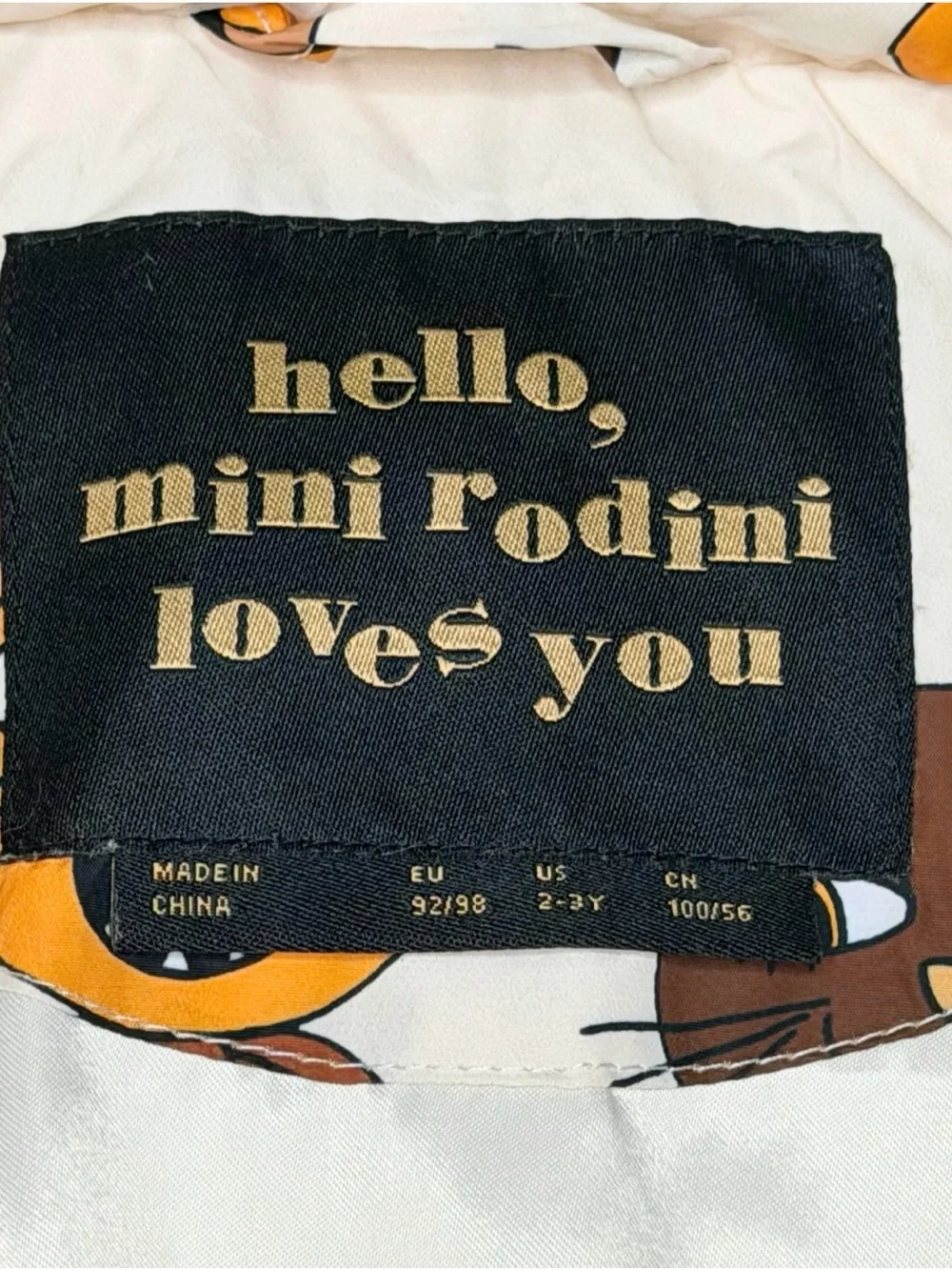 Mini Rodini Choir Cats Jacket